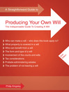 A Straightforward Guide to Producing Your Own Will (eBook)